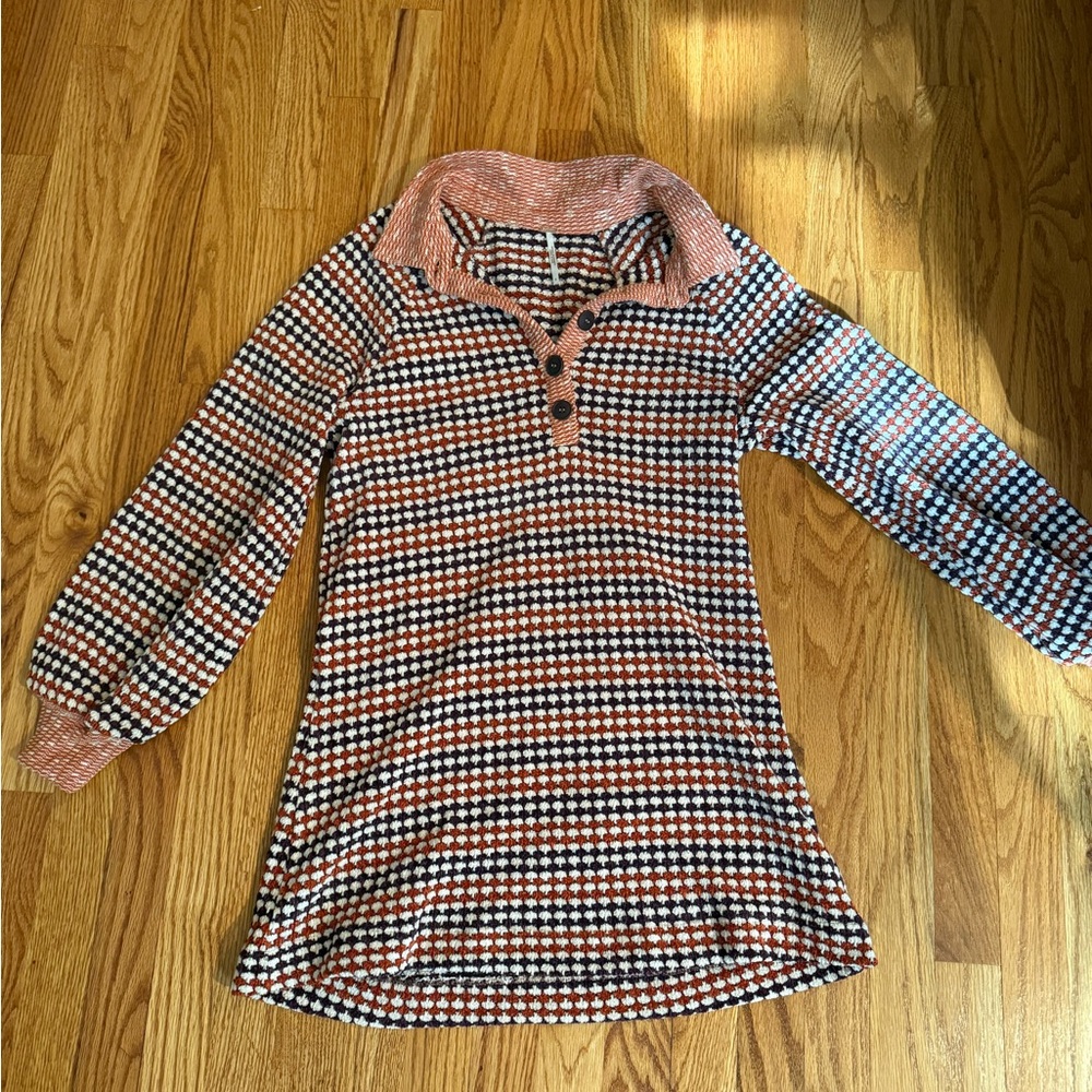 Free People Mini Sweater Dress